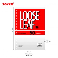 Loose Leaf Joyko B5 50 Sheets Refill Binder Paper File Binder Paper - SHSNP B5 Paper Refill