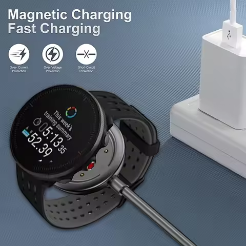 3.3 FT Smart Watch USB Charger Replacement USB Charger Charging Dock Cable for POLAR Vantage V/Vanta