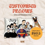 DBK CUSTOMISED PILLOW (40CM)