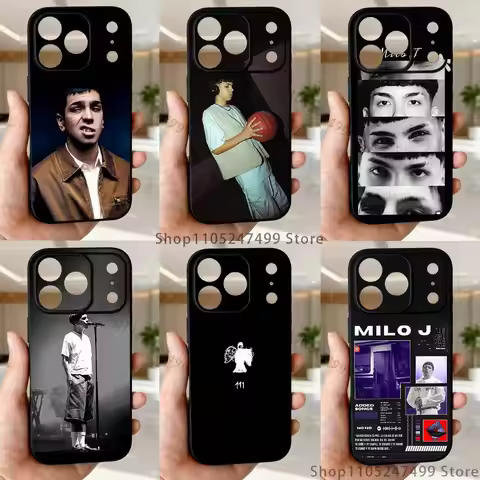 M-Milo J 111 Singer Phone Case For iPhone 17,16,15,14,13,12,11,Pro,Max,Plus,E,Air,Mini Protective TP