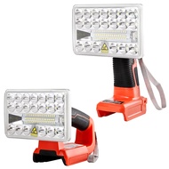 Cordless 18V LED Work Light for Black and Decker 14.4-20V Lithium Battery Outdoor Portable Lantern F