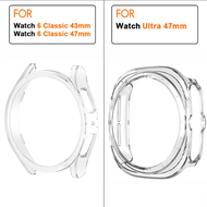 Protective Case For Samsung Galaxy Watch Ultra 47mm Watch 6 classic 43mm 47mm watch 5 pro 45mm Silic