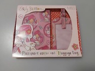 Marks and Spencer x Hallmark Emily Button Passport cover and luggage tag 馬莎護照套和行李牌 $40/1套  現貨1套 順豐到付