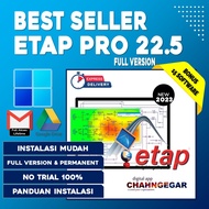 ETAP Pro 24 / 22 .5 Full Lifetime Version ETAP Software Full Analysis Engineering Building Electrica