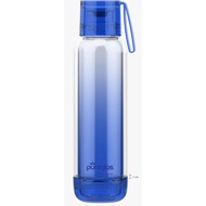 La gourmet Pureglas Double Walled 550ml Bottle - Blue