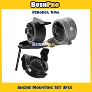 Heavy Duty Engine Mounting Set Perodua Viva 660cc 850cc 1000cc Auto Manual 07-14 660 850 1.0
