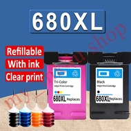 hp 680 ink cartridge hp680xl refillable ink cartridge Compatible for HP 2135 2136 2138 3635 3636 383
