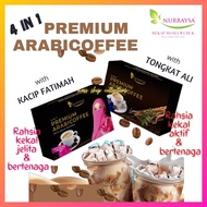 [POSTAGE JnT] NURRAYSA 4 IN 1 PREMIUM ARABICOFEE - RAHSIA KEKAL JELITA/AKTIF DAN BERTENAGA