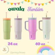 Owala Tumbler Cold Water Glass With Straw Size 24 40 oz.