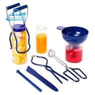 Canning Kit Canning Tools Canning Supplies 6 Pcs,Canning Jar Lifter, Lid Lifter,Canning Tongs for Ca