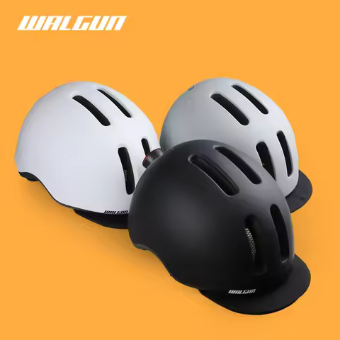 WALGUN Cycling Helmets Urban Electric Scooters Helmet Safety Bike Helmet Men Women Vintage City Bike