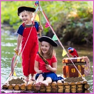 Pirate Treasure Hunt Coins Toys 100Pcs Kids Treasure Hunt Coins Metal Colored Fake Coin Toys Buried 