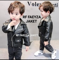 jaket anak laki laki usia 1-12 tahun/jaket anak perempuan usia 1-12 tahun semi kulit