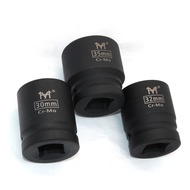 3/4" Inch CR-MO Impact Socket Heavy Duty 31mm 32mm 33mm 34mm 35mm 36mm 38mm 40mm 41mm 46mm Hex Black