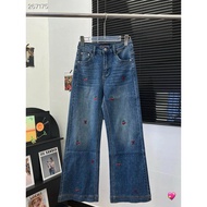 Craft Network Slim-fit Embroidered Casual Jeans - Cotton Denim, Trendy & Comfortable