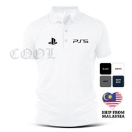 Sony Playstation 5 PS5 Gamers Embroidery Polo Tee EDR-128