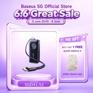 Baseus EnerCore CR11 45W/67W 10000/20000mAh Fast Charging Power Bank with 60cm Retractable USB-C Cab