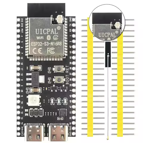 Extend Antenna ESP32 S3 Development Board 2.4G Wifi Module for Arduino IDF AI IOT DIY ESP32-S3 N16R8