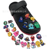 jibbitz for crocs jibbitz for crocs girl crocs jibbitz set Sesame Street Floral Buckle Walking Shoes