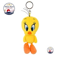 [Direct from Japan]NICI Keyring BB Tweety Looney Tunes 11 cm Beanbag Plush Keychain