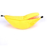 ที่นอนกลวยสัตว์เล็ก ที่นอนแฮมเตอร์ ที่นอนหนู ที่นอนกระรอก 20x6.5cm Small Pet Banana Bed ชูก้า ลิงมาโ