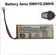 battery Sena SMH5,SMH10 Bluetooth headset แบตเตอรี่หูฟังหมวกกันน็อค