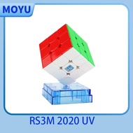 MoYu RS3M UV 3x3 Magnetic Magic Cube Moyu 3x3x3 Cube RS3M 2020 UV Professional Puzzle Toys RS3M Cubo