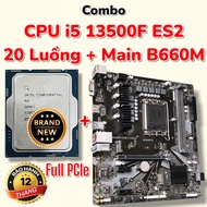 Intel Core i5 13500F ES2 CPU Combo - New Tray - 12 Month Warranty + Main GIGA B660M - Floor