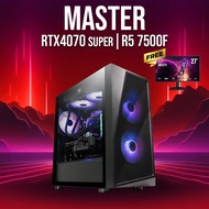 INVADER MASTER M18 | RTX 4070 SUPER | RYZEN 5 7500F GAMING DESKTOP