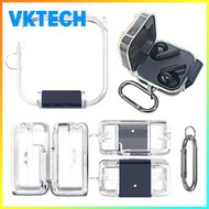 [Vktech] Transparent Case Cover for CMF Buds Pro 2 and Buds 2 Plus Earbuds Durable Clear Protective 