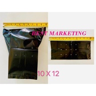 10x12 PolyBag /Plastik Semaian Hitam (20 pcs)