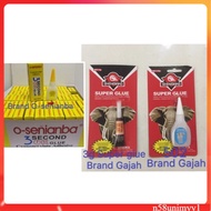 12 pcs  Gam Gajah Paling Kuat Gam 502 Kuat Lekat Gam 3 Second 502 Super Glue 3 Second Glue