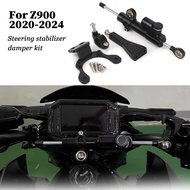 Motorcycle Accessories Adjustable Stabilizer Steering Damper Bracket Mounting Kit For Kawasaki z 900
