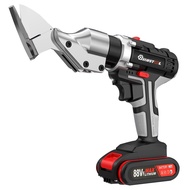 Rechargeable Electric Iron Scissors Metal Cutting Tools 88VF Cordless Sheet Shears Carbon Steel Alum