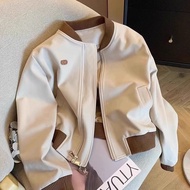 [Echo Chic] Baseball Jacket Spring Autumn Loose New Style American Style Street Small Short Style Al