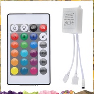 Led Strip Lights Controller,Controller RGB Led Strip Light Controller + Infrared Remote 24 Keys