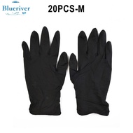 Nitrile Gloves Household Nitrile Rubber Protective Gloves S-L Sterile 20 Pair Of