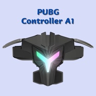 PUBG A1 L1R1 Auto Fire Controller Mobile Game Trigger RGB Mechanical Pulse Sensitive 4-Fingers Opera