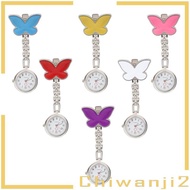 [Chiwanji2] Nursing Watch Brooch Fob Doctor Watch Clip Brooch Hanging Fob Watches Gift