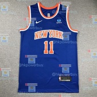 新款 全刺繡NBA尼克斯布倫森刺繡球衣籃球衣7 請認證hkpowerbuy.賣家 世界杯 運動褲 運動衫 套裝 籃球衫 比賽服