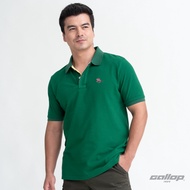 GALLOP : Signature Polo Shirts เสื้อโปโลผู้ชาย รุ่น GP9067 สี Deep Green - เขียวเข้ม / ราคาปกติ 1990