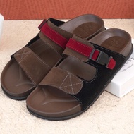 Brody Tiger men's two-strap sandals, men's platform sandals