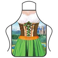 Bavarian Novelty Apron Bavarian Kitchen Cooking Apron For Beer Festival Soft Oktoberfest Party Decor