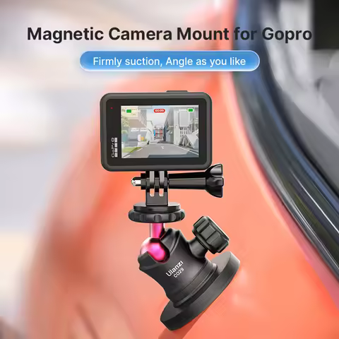 Ulanzi C029 Magnetic Tripod Ball Head Cloud Terrace for Gopro 7 8 9 10 11 12 Smartphone Action Camer