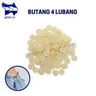 BUTANG BAJU 4 LUBANG/ BUTANG BAJU/BUTANG 4 LUBANG/BUTANG 20PCS/PCK/50PCS/PCK/100PCS/PACK