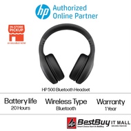 HP 500 Foldable And Portable Bluetooth Headset USB-C Charging 2J875AA