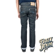 Flozy - Art BLAST 16oz Raw Denim Selvedge Accent Jeans