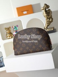 全新🌸LOUIS VUITTON LV 老花貝殼化妝包 收納包