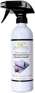 EuroSpa Aromatics Lavender-Infused Pure Eucalyptus Oil Yoga Mat Cleaner (16oz)