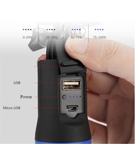 Tay cầm sạc dự phòng cho gopro13 osmo pocket 3 action 4/3 camera dung lượng 6000mah